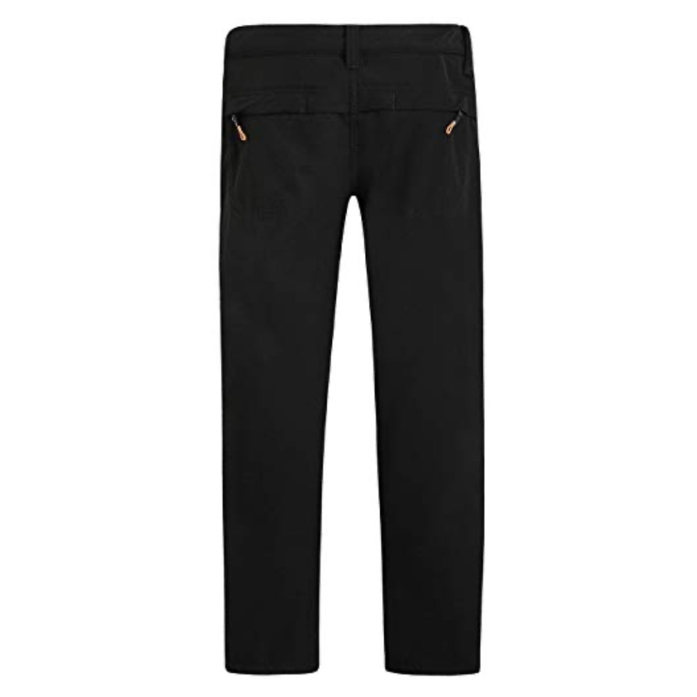 Fleece-Lined-Hiking Pants-Cargo Winter Snow Ski Pants Waterproof Insulted Warm